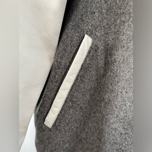 MKI MIYUKI ZOKU GREY/WHITE CLASSIC VARSITY JACKET - Picture 10 of 16